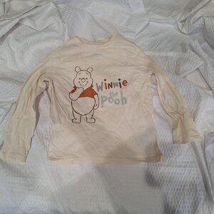 winnie the pooh long sleeve shirt 3T